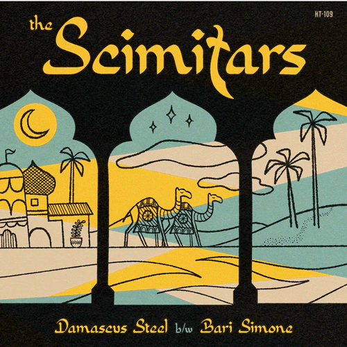 SCIMITARS - Damascus Steel // Bari Simone - 7inch