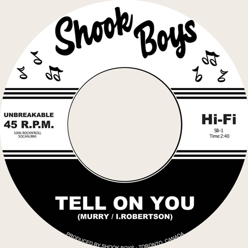 SHOOK BOYS - Tell On You // Dead By 22 - 7inch