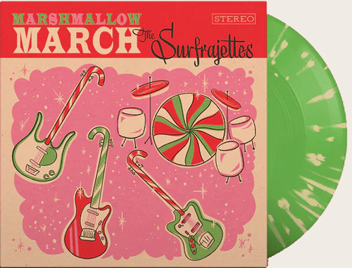 SURFRAJETTES - Marshmellow March // All I Want For Christmas Is You - 7inch (col. vinyl)