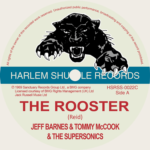 JEFF BARNES & TOMMY McCOOK - The Rooster // The Saint - 7inch