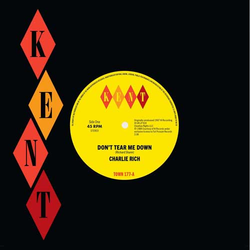 CHARLIE RICH - Don't Tear Me Down // Hotels, Motels - 7inch