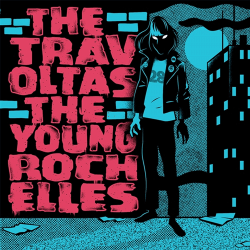 TRAVOLTAS - THE YOUNG ROCHELLES - split - 7inch EP (col. vinyl)