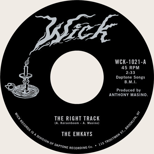 EMKAYS - The Right Track // Make It True - 7inch