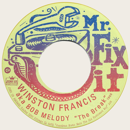 WINSTON FRANCIS and LLOYD ROBINSON - Your Cheating Heart // The Break - 7inch