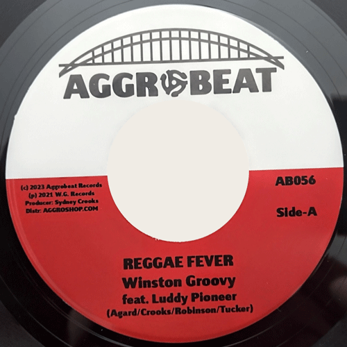 WINSTON GROOVY feat. LUDDY PIONEER - Reggae Fever // Dub Fever - 7inch