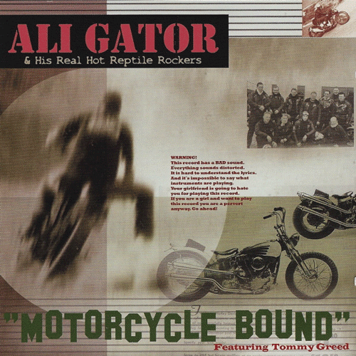 ALI GATOR and his REAL HOT REPTILE ROCKERS - Motorcycle Bound - CD