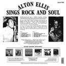 ALTON ELLIS - Sings Rock and Soul - LP backsleeve