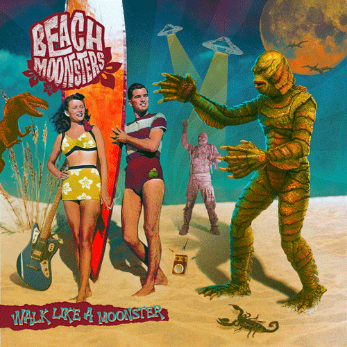 BEACH MOONSTERS - Walk Like A Moonster - LP (col. vinyl)