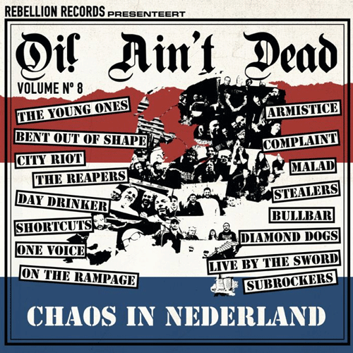 Various - CHAOS IN NEDERLAND - Oi! Ain't Dead Vol.8 - LP