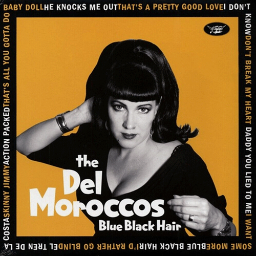 DEL MOROCCOS - Blue Black Hair - LP