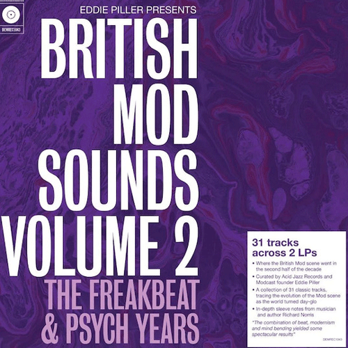 Various - EDDIE PILLER presents BRITSH MOD SOUNDS Vol.2 - DoLP