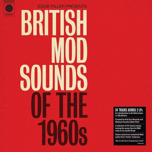 Various - EDDIE PILLER presents BRITSH MOD SOUNDS OF THE 1960s - DoLP