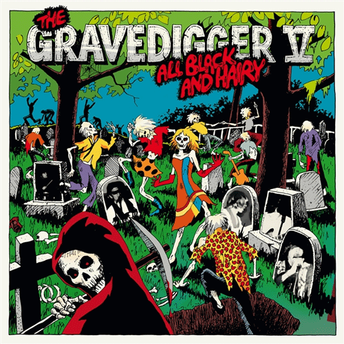 GRAVEDIGGER V - All Black And Hairy - LP