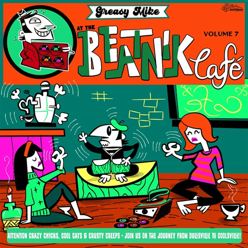 Various - GREASY MIKE AT THE BEATNIK CAFE - LP