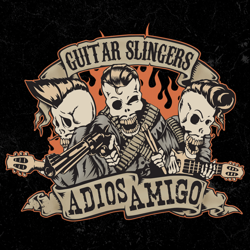 GUITAR SLINGERS - Adios Amigos - LP (diff. col. available)