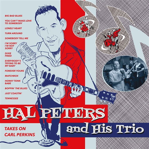 HAL PETERS and his TRIO - Takes On Carl Perkins - LP