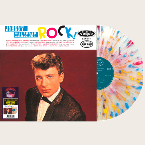 JOHNNY HALLYDAY - Rock! - LP (RSD22 - col. vinyl)