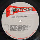 JACKIE OPEL - The Best Of ... - 2nd hand LP EX-/EX-