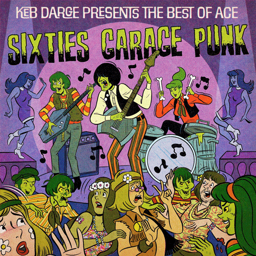 Various - KEB DARGE presents THE BEST OF ACE 60s GARAGE PUNK - LP