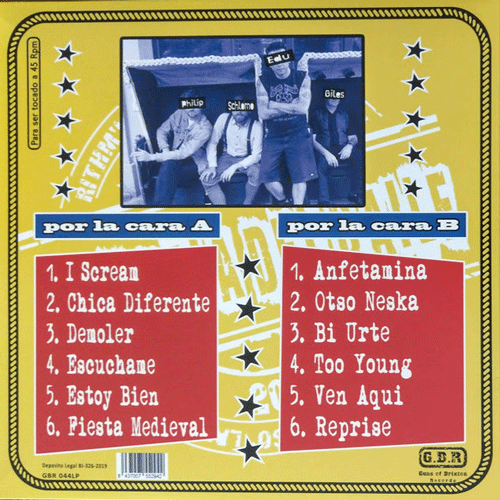 LA MAFIA DEL BAILE - El Loco Ritmo y Blues de ... - LP