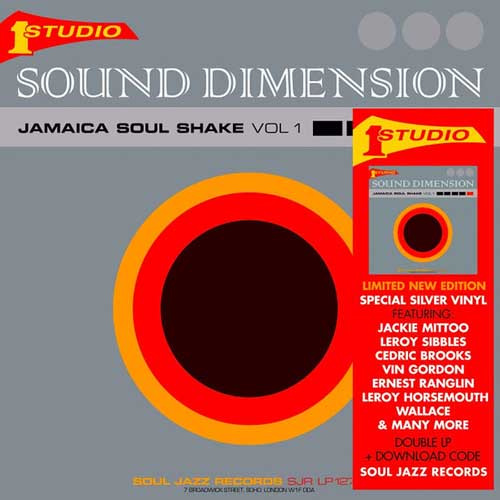 SOUND DIMENSION - Jamaica Soul Shake Vol.1 - DoLP (col. vinyl)