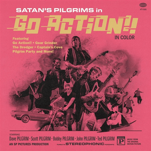 SATANS PILGRIMS - Go Action!! - LP (col. vinyl)