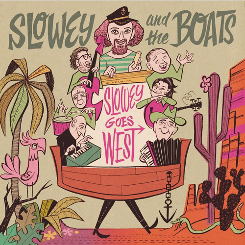 SLOWEY and the BOATS - Slowey Goes West - LP (col. vinyl)