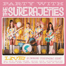 SURFRAJETTES - Party With The Surfrajettes Live! - LP (col. vinyl)