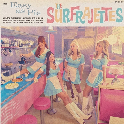 SURFRAJETTES - Easy As Pie - LP (col. vinyl)