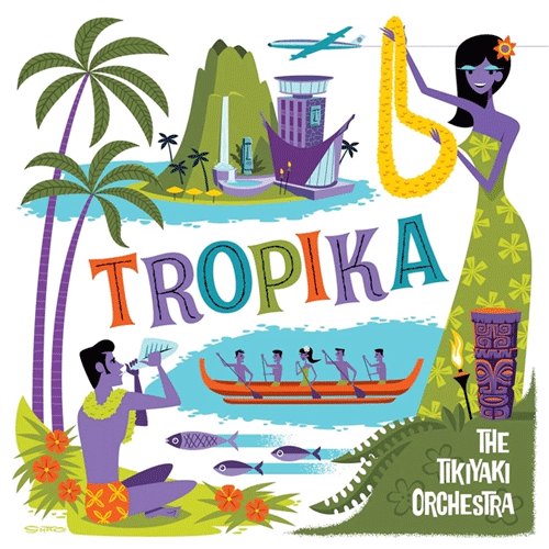 TIKIYAKI ORCHESTRA - Tropika - LP (col. vinyl)