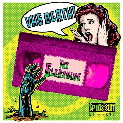 SLEAZOIDS - VHS Death! // The Black Lodge - 7inch