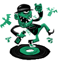 DRINKIN'n'DANCIN' by JULIAN WEBER - Organic Shirt