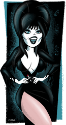 MISTRESS OF THE DARK by JULIAN WEBER - Ladies Organic Shirt