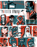 MONSTER PARADE by JULIAN WEBER - Organic Shirt