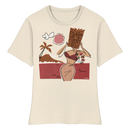 TIKI GIRL by JULIAN WEBER - Ladies Organic Shirt - Fitted Ladies Organic Shirt