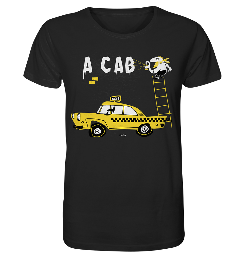 A CAB by JULIAN WEBER - T-Shirt 100% cotton - Organic Shirt