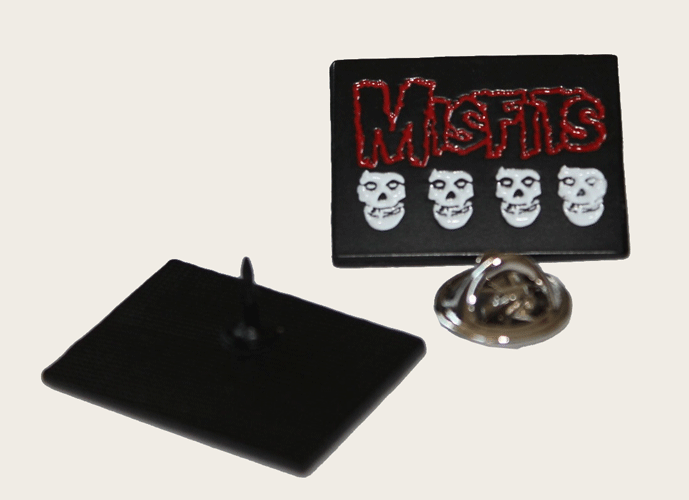 metal pin - MISFITS