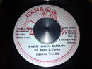 DENNIS WALKS - Waste Time In Babylon // Version In Babylon - 7inch
