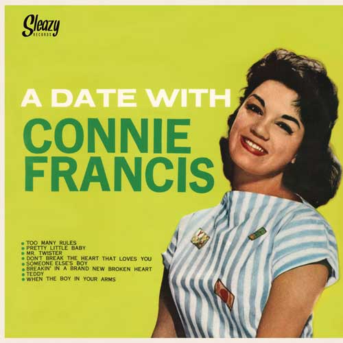 CONNIE FRANCIS - A Date With ... - 10inch (Yel. vinyl)