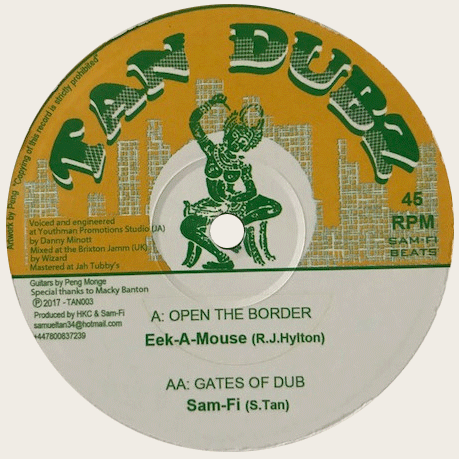 EEK-A-MOUSE - Open The Border // DIGGORY KENRICK - Skyline Special- 10inch