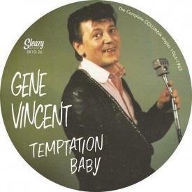 Gene Vincent - Temptation Baby - 10" picture disc - Copasetic Mailorder