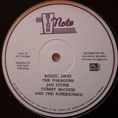 PARAGONS, JAH STONE, TOMMY McCOOK - Riding High // PARAGONS - Mercy, Mercy, Mercy - 12inch