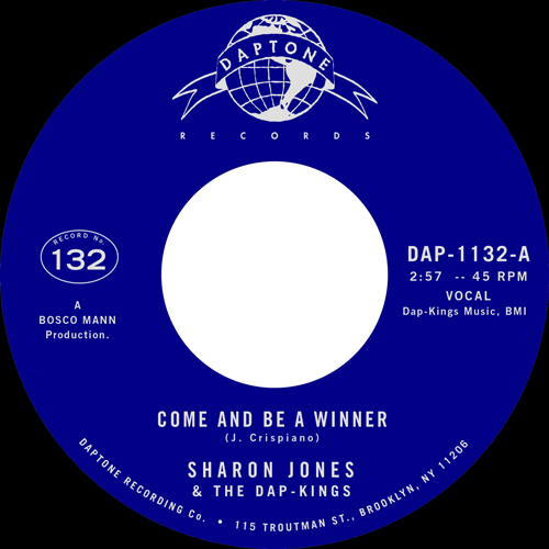 SHARON JONES & the DAP-KINGS - Come & Be A Winner // Instrumental - 7inch