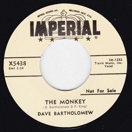Dave Bartholomew - The Monkey // The Shufflin Fox - 7" - Copasetic Mailorder
