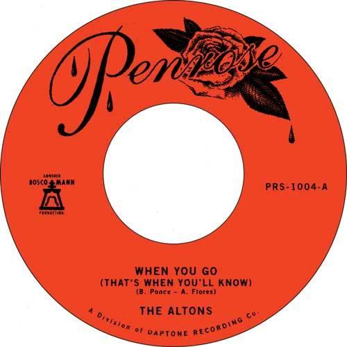 THE ALTONS - When You Go // Over and Over - 7inch