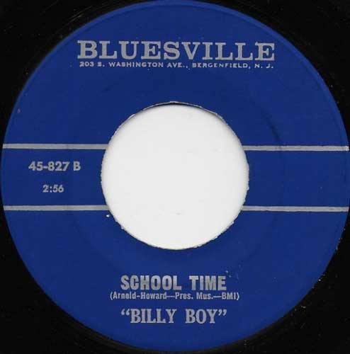 BILLY BOY - School Time - 7inch