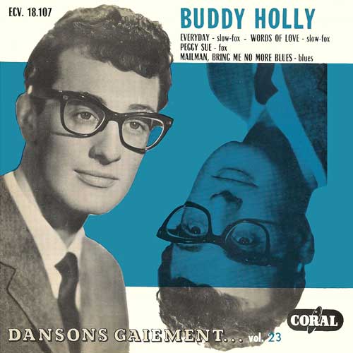 BUDDY HOLLY - Dansons Gaiement Vol. 23 - 7inch EP