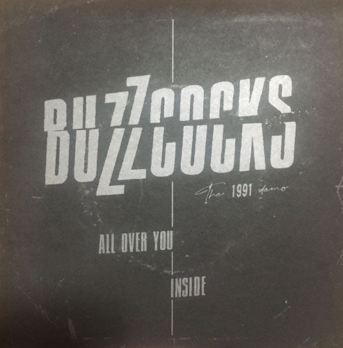 BUZZCOCKS - All Over You (Demo) / Inside (Demo) - 7inch (clear vinyl)