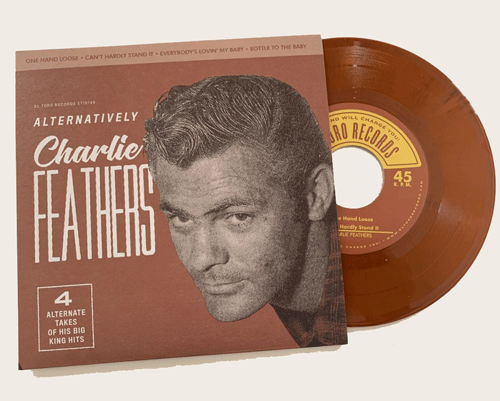 CHARLIE FEATHERS - Alternatively - 7inch EP (col. vinyl)