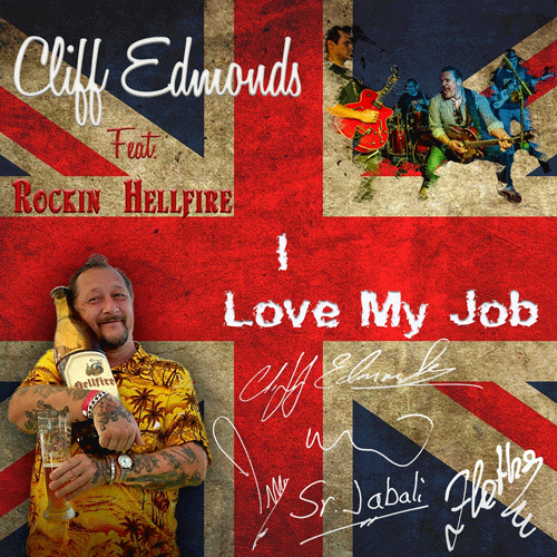 CLIFF EDMONDS feat. ROCKIN HELLFIRE - I Love My Job - 7inch EP - Copasetic Mailorder